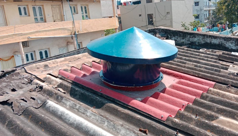 Electric 3 HP Power Roof Ventilator, For Industrial