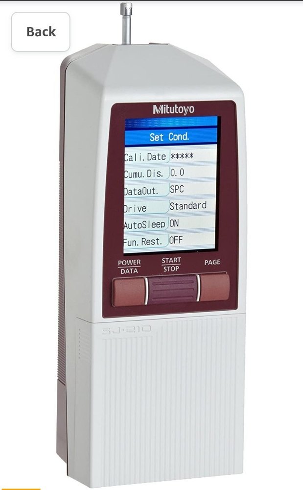 MITUTOYO SURFACE ROUGHNESS MACHINE SL210