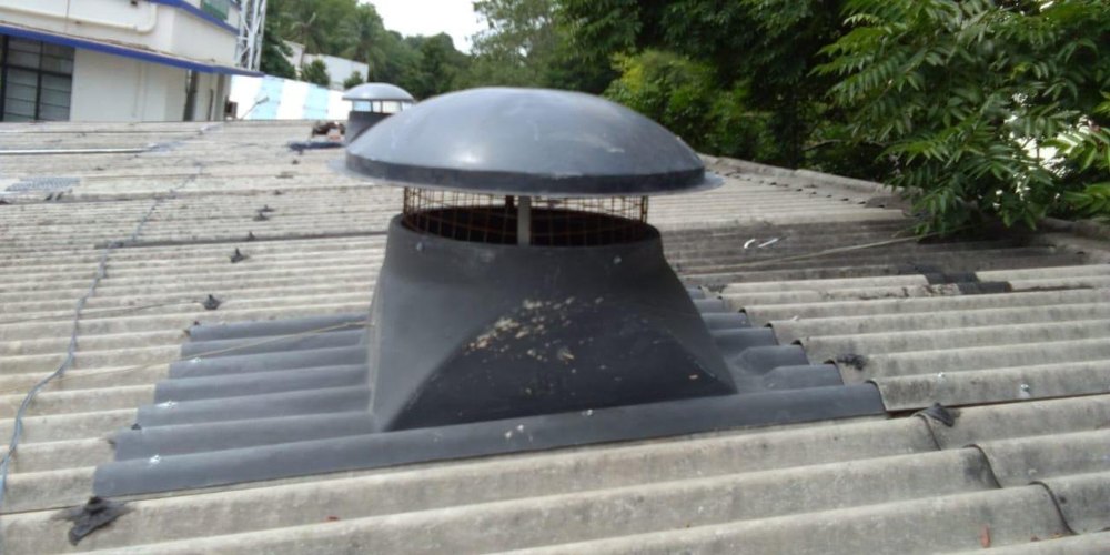 Electric Motorized Power Ventilator, For Ventilation, FRP Mount