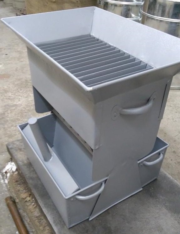 Riffle Sampler Divider