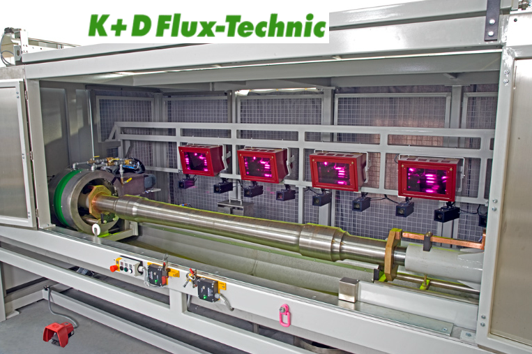 Railway Axle Megnatic Particle Testing Machine