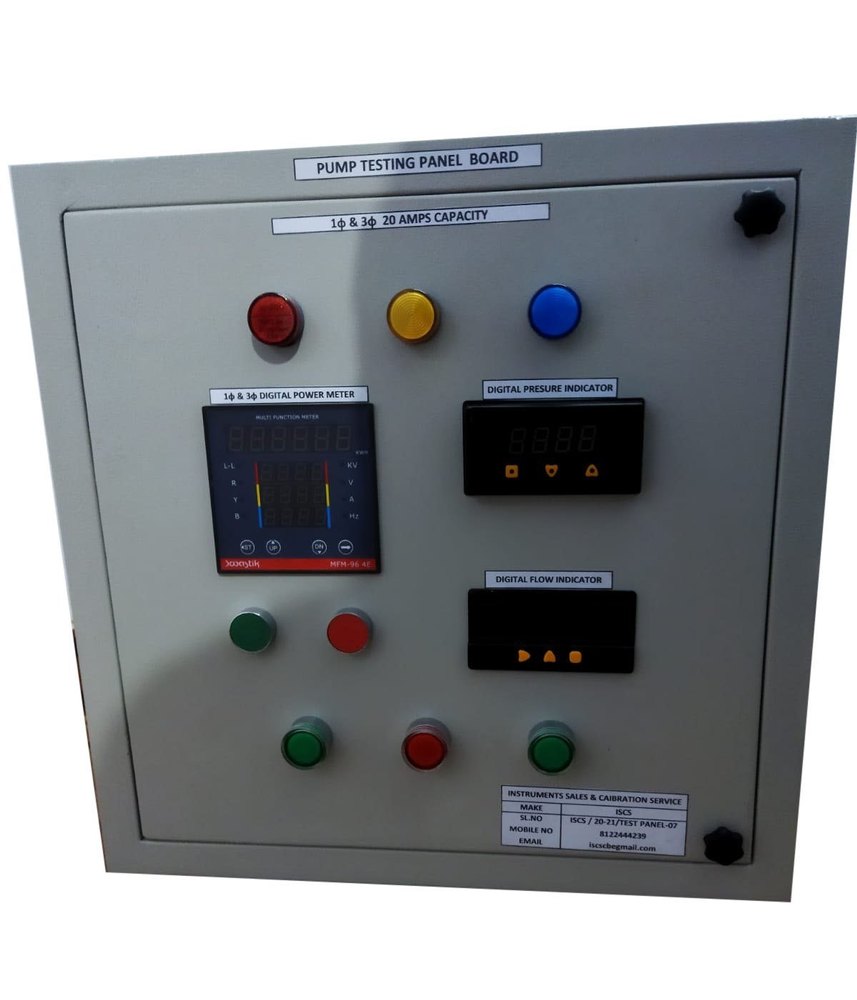 Semi-Automatic MS (Body) Pump Testing Panel Board