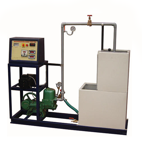 Reciprocating Pump Test Rig, For Laboratory Equipment