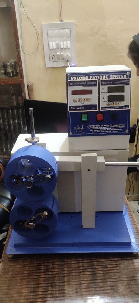 Semi-Automatic Mild Steel Velcro Fatigue Tester, Weight: 30kg, Model Name/Number: VFM-01