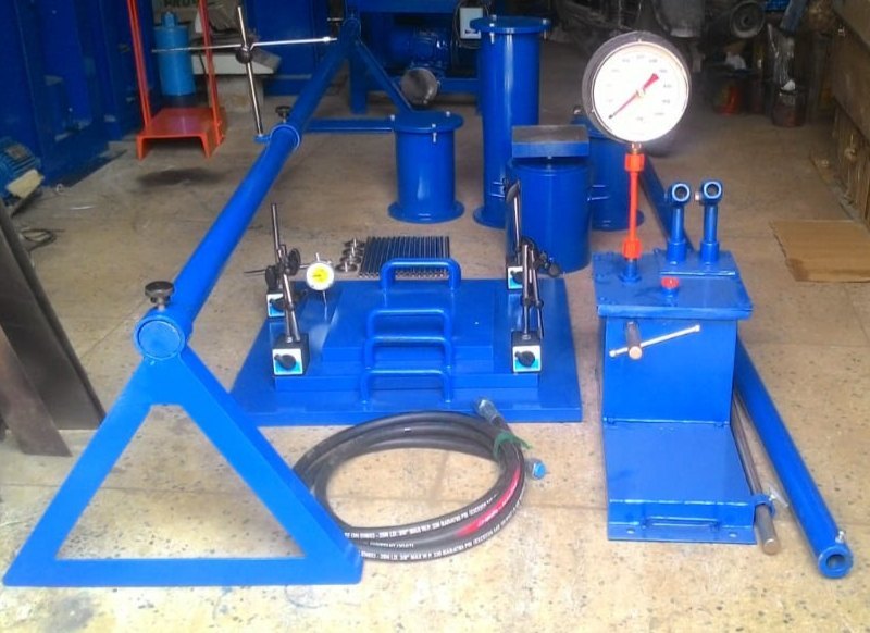 Manual Mild Steel Plate Load Testing Machine