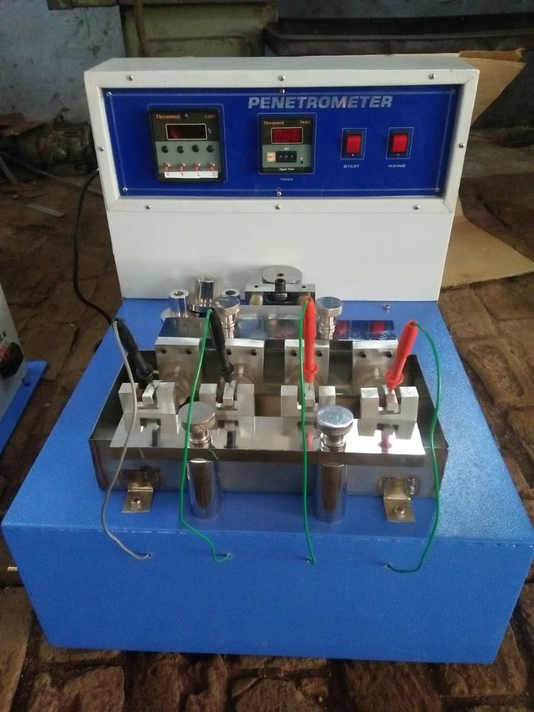 Digital Blue Bally Penetrometer For Shoe Testing, Automation Grade: Semi-automatic