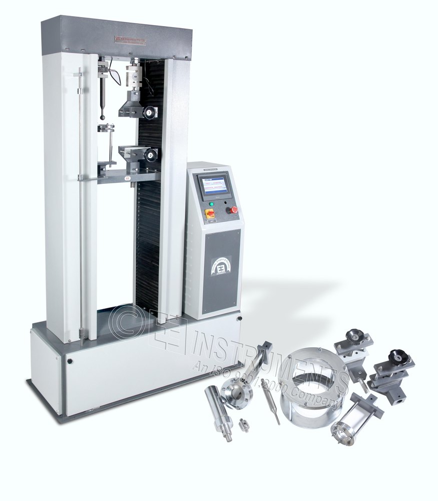 Lcd Touch Screen Geotextile Universal Testing Machine, Capacity (Ton): 5000 Kg (50 Kn), Model Name/Number: EIE-GTUT-101