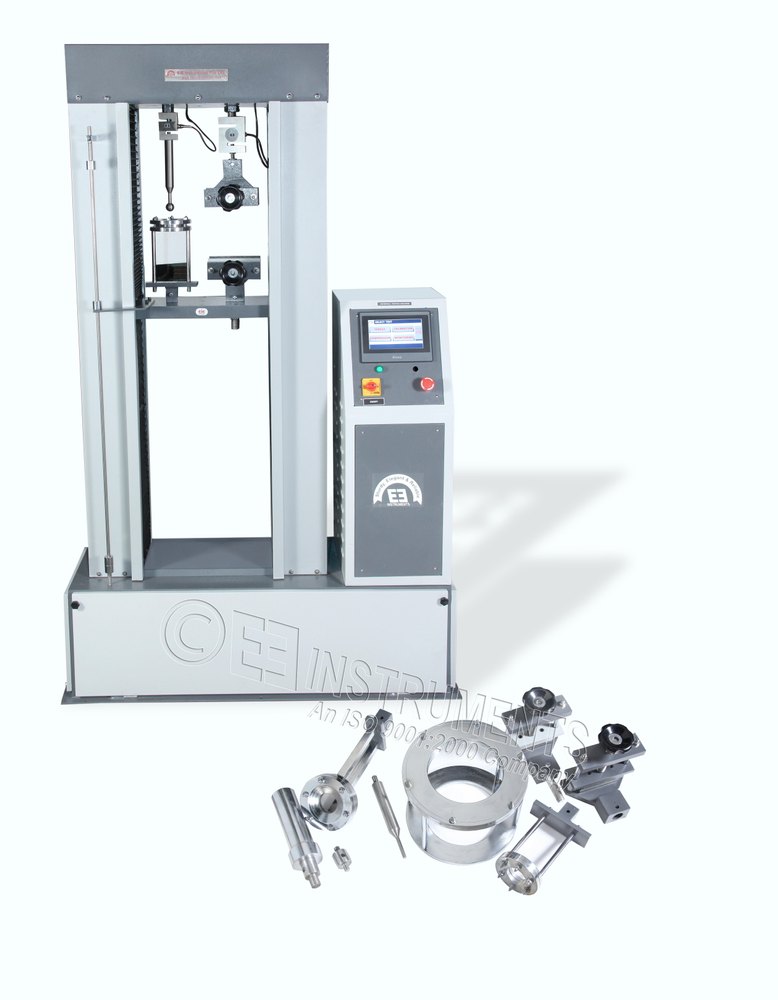 Single Phase Geotextile Wide width tensile Testing Machine