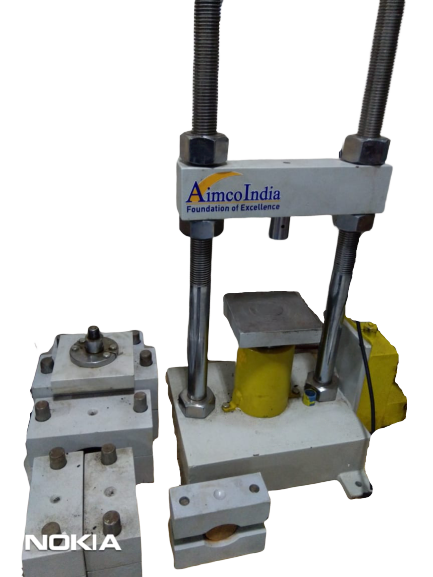 Mild Steel Aimco Brazilian Test Apparatus For Laboratory, Capacity: 100 Kn
