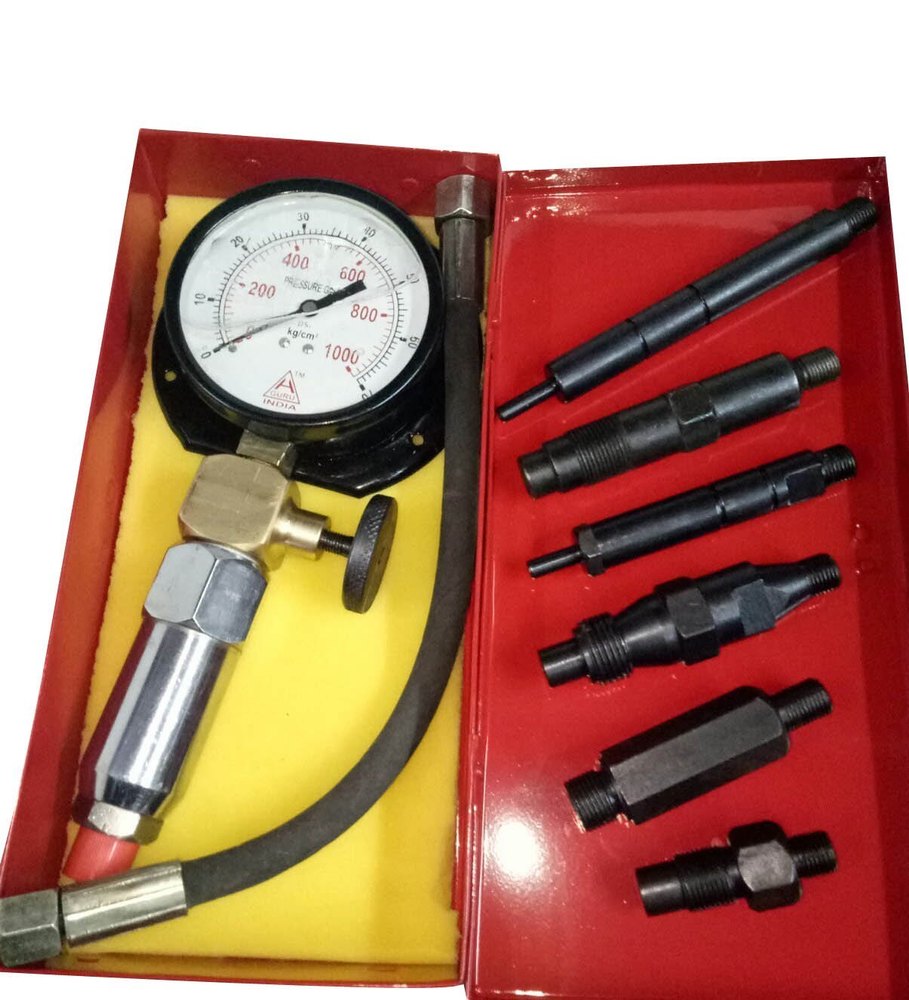 Analog Diesel engine Compression Tester, For Industrial, Capacity: 1000 Pound