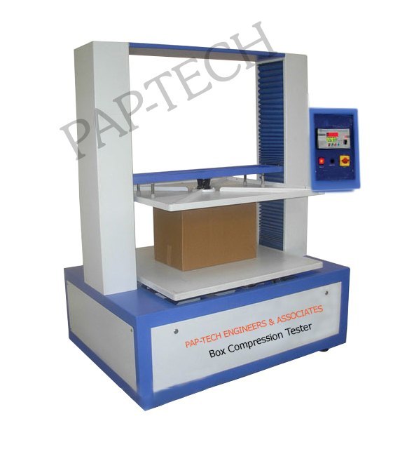 Digital CORRUGATION BOX COMPRESSION TESTER, Capacity: 10 Kn (1 Metric Ton )