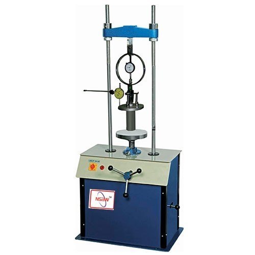 Analog Motorized Unconfined Compression Tester, For Soil Testing Apparatus