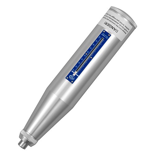 Silver Stainless Steel Concrete Test Hammer, For Building Strength And Bridge, Packaging Type: Wooden Box