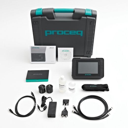 Ultrasonic Pulse Velocity Tester For Concrete, Capacity: Up To 2 Mtrs, 230v Ac