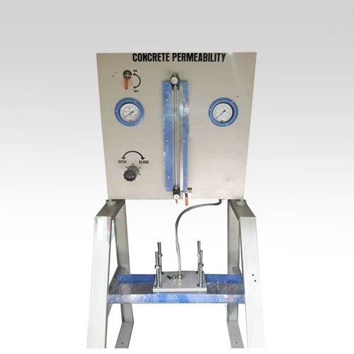 Powder Coated Mild Steel Concrete Permeability Apparatus Single Cell, For Lab, 220v