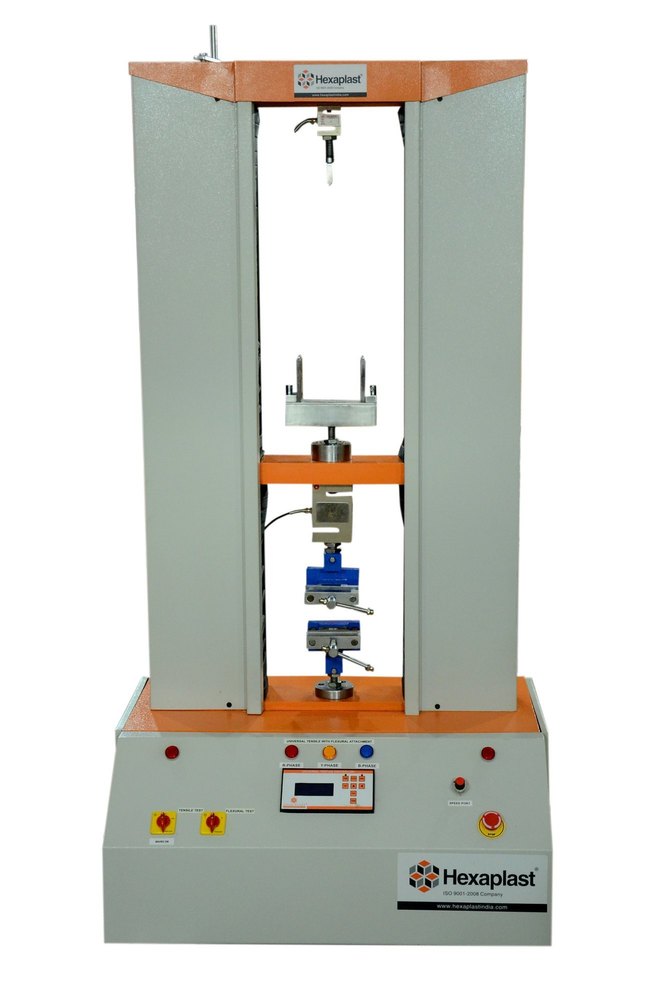 Hexa Plast Orange Universal Testing Machine With Flexural Attachment