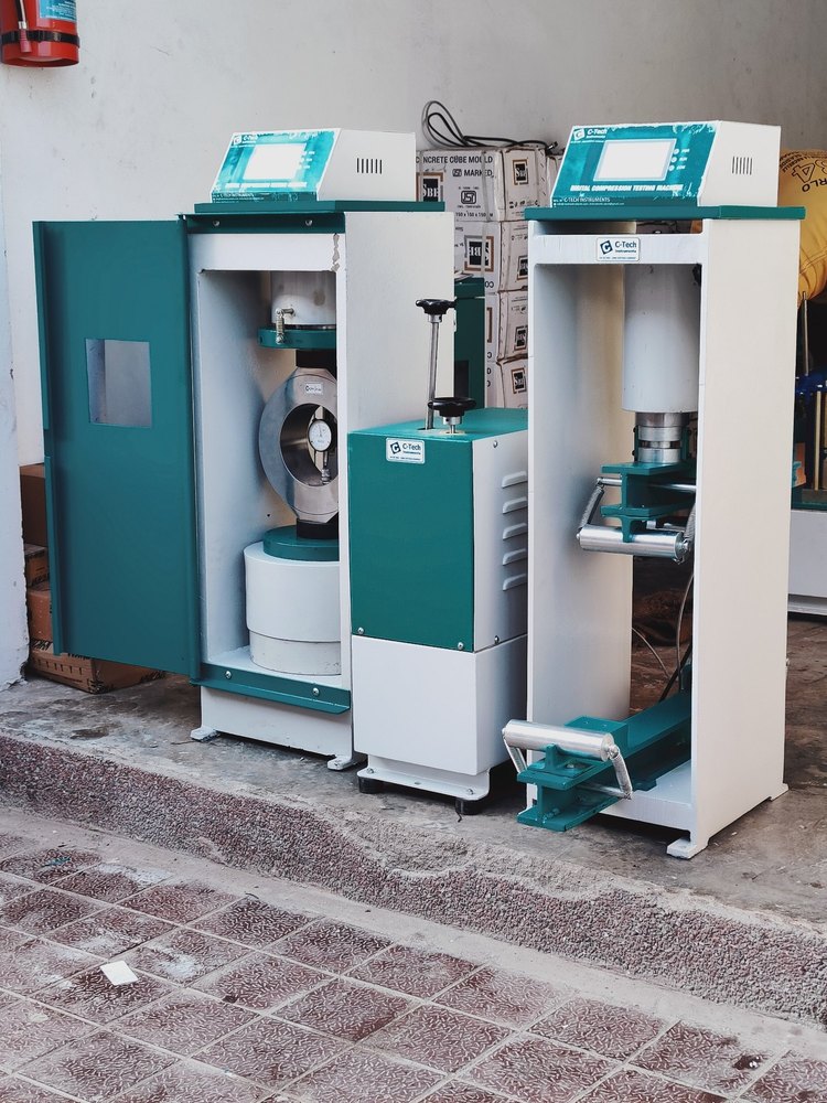 Standard Mild Steel Digital Flexure Strength Testing Machine, Capacity: 100kn, 230