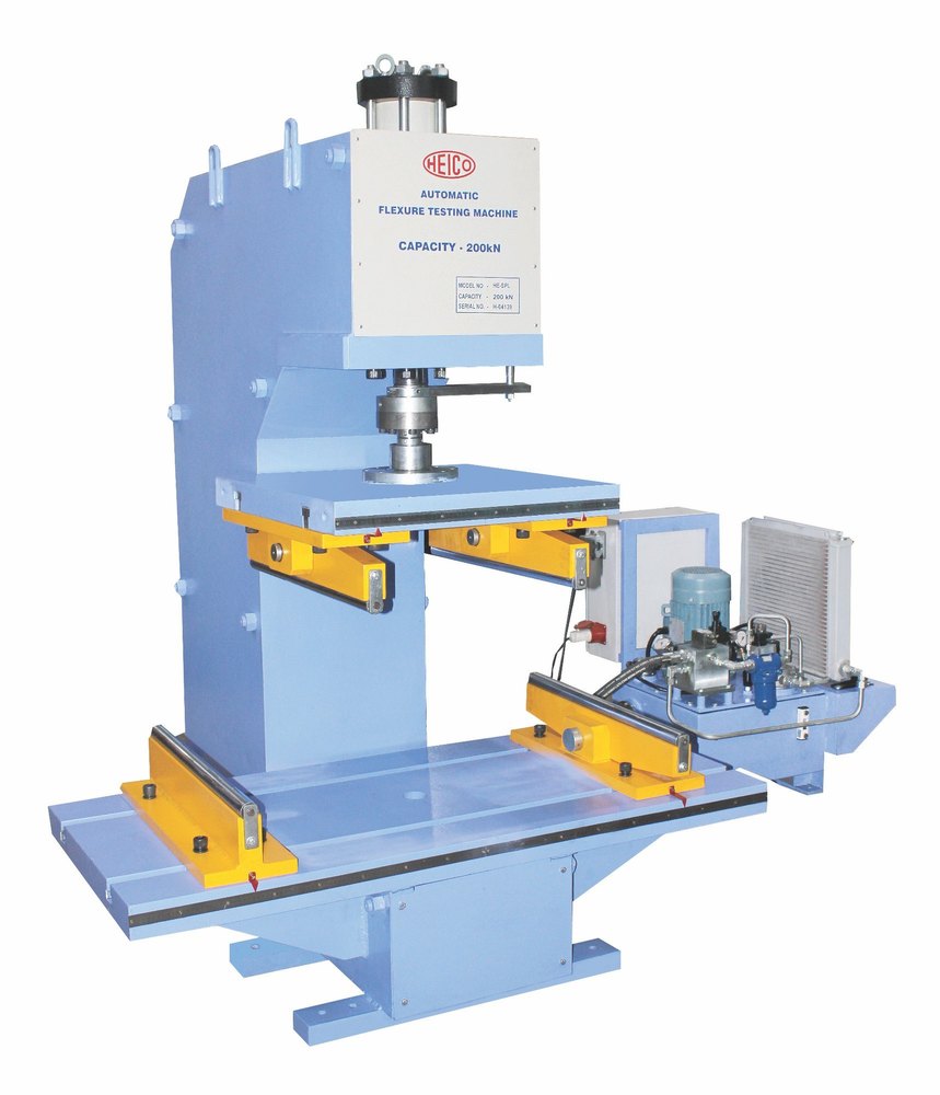 Powder Coated Mild Steel Flexure Testing Machine (HCA644.05), Capacity: 200kN, 220V
