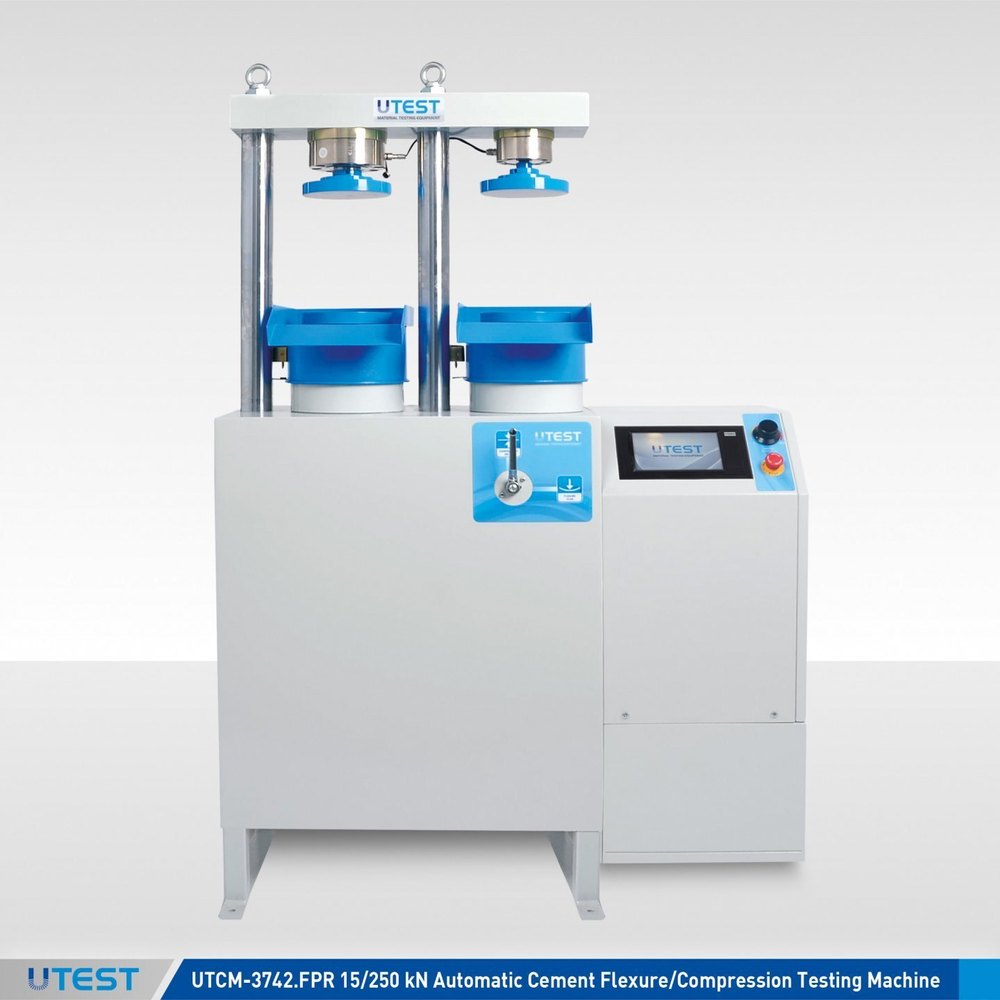 Mild Steel Cement Compression & Flexure Testing Machine