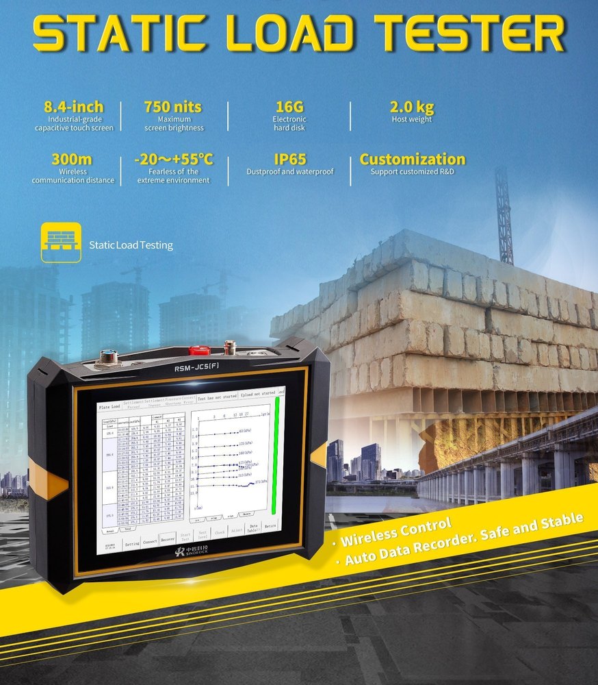 Concrete Cross Hole Sonic Test Instrument, Size: 265mm X 200mm X 56mm, Capacity: 16 GB