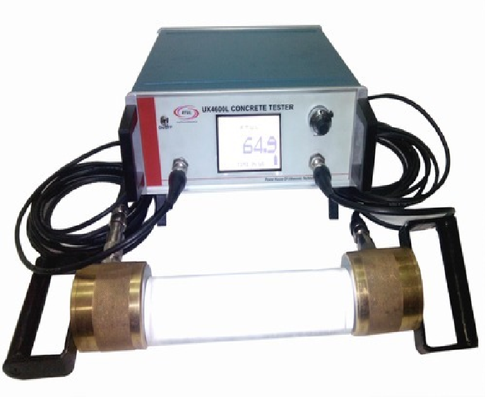 Cast Iron Ultrasonic Concrete Tester, 220 V
