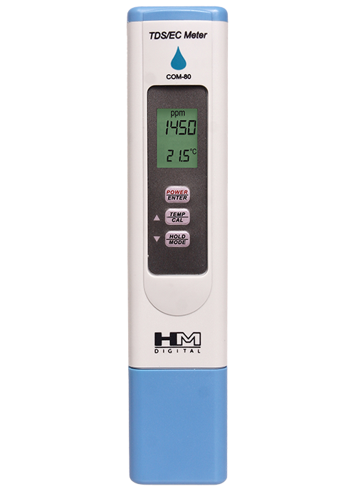 HM Ec Range 0 To 9990 EC/TDS Hydro Tester, .1g, Model Number/Name: COM80