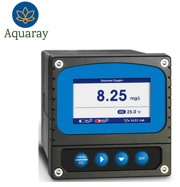 Color Lcd Display AquaRay T4046 Fluorescence Online Dissolved Oxygen Meter, For Industrial, 0.8kg