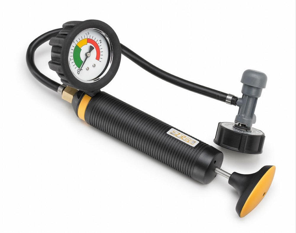 Black Manual Cooling System And Radiator Tester