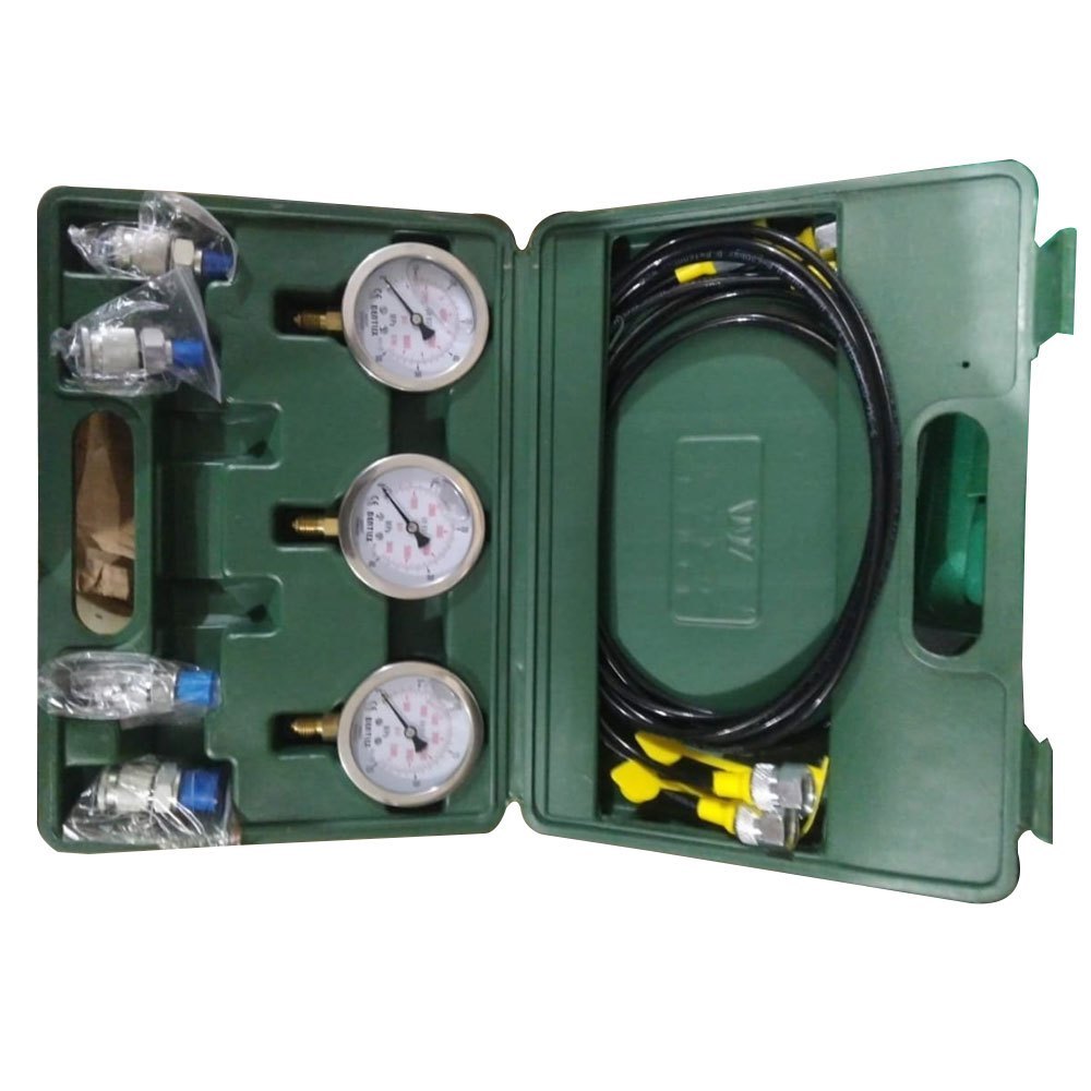 Plastic Green Excavator Hydraulic Pressure Test Kit