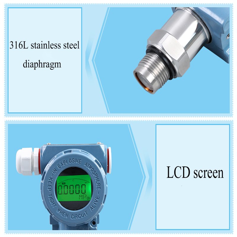 S S 316 Digital Pressure Trans Meter