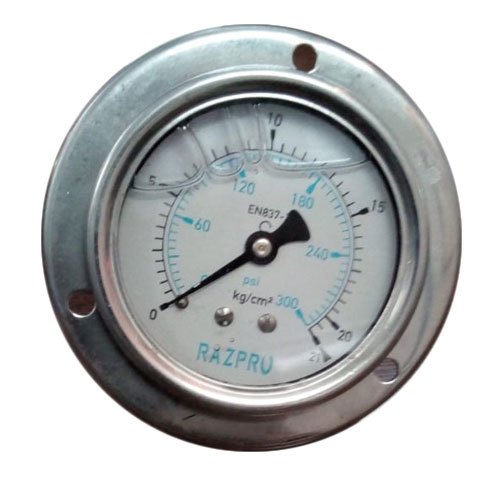 Steel Ro Pressure Meter, For Water Purification