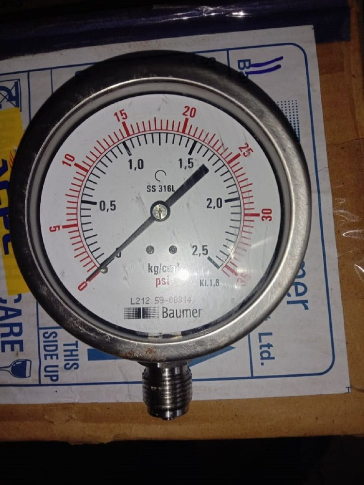Analog Water Pressure Meter