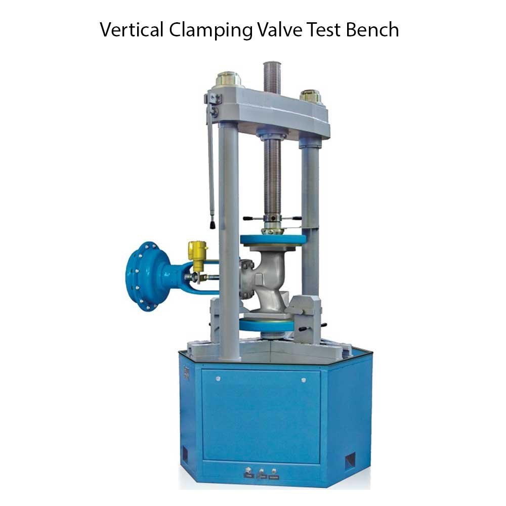 Mild Steel Vertical Clamping Valve Test Bench