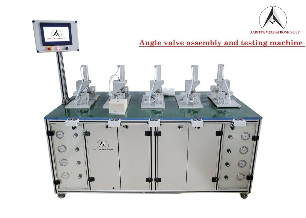 Angle Valve & Testing Machine