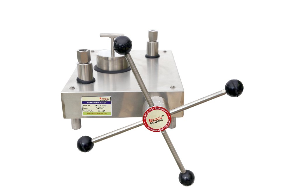 Stainless Steel Silver Pressure Testers, For Lab