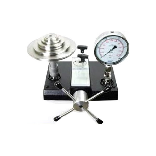 Dead Weight Pressure Gauge Tester