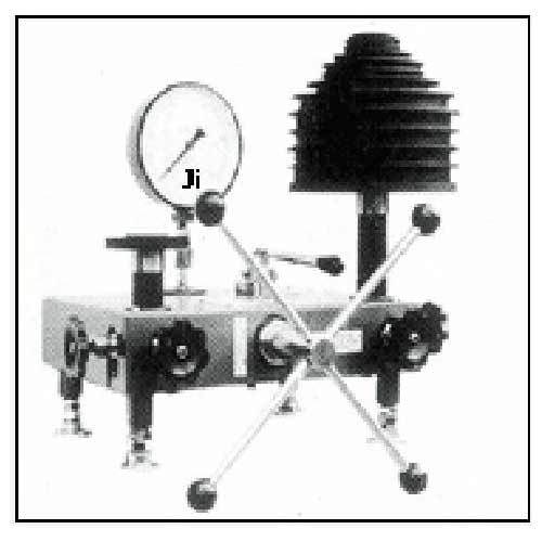 Dead Weight Pressure Gauge Tester