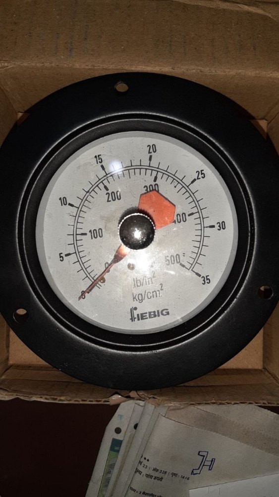 Analog Pressure gauge for bursting strength tester, Grade: A1, 220 V