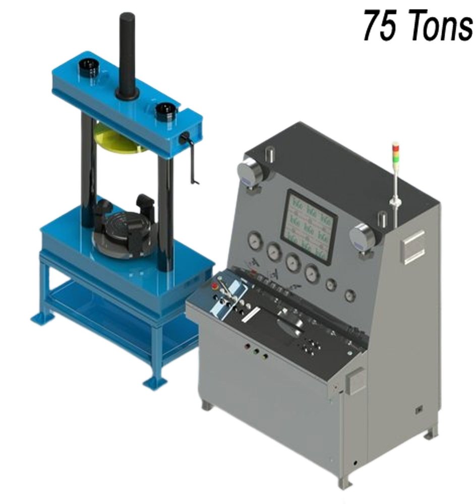 75 Tons Vertical Clamping Valve Test Bench