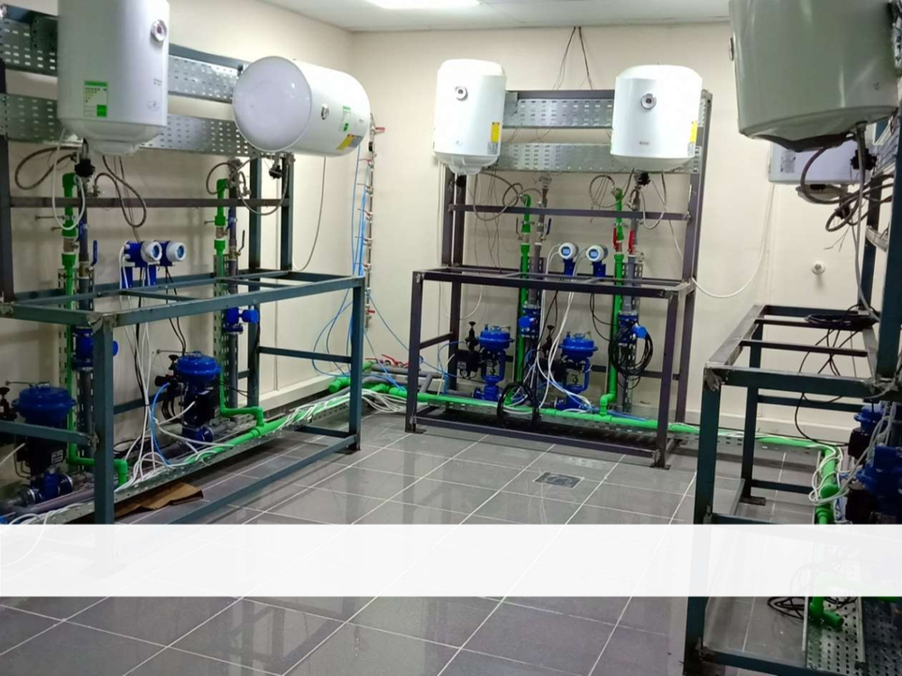 Storage Water Heater Energy Efficiency Test Bench