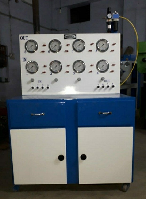 Mild Steel Air Break System Testing Bench