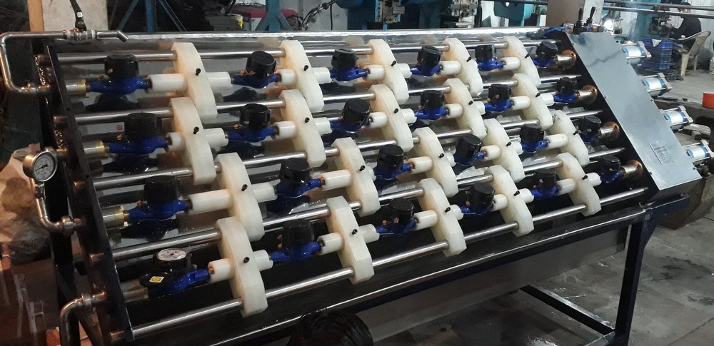 Stainless Steel Burst Pressure Test Bench