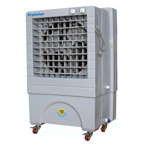 Crystolux 125 Ltr 21 inches Commercial jumbo Industrial Air Cooler, 7000CMH, Capacity: 125 Litres