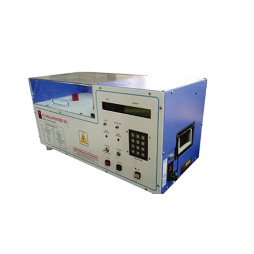 Automatic Oil Insulation Test Kit, For Industrial, Lab