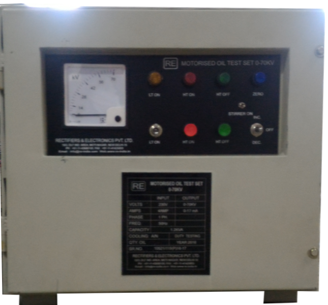 Digital Gray Manual Or Motorized Transformer Oil BDV Test Kit, Packaging Type: Box