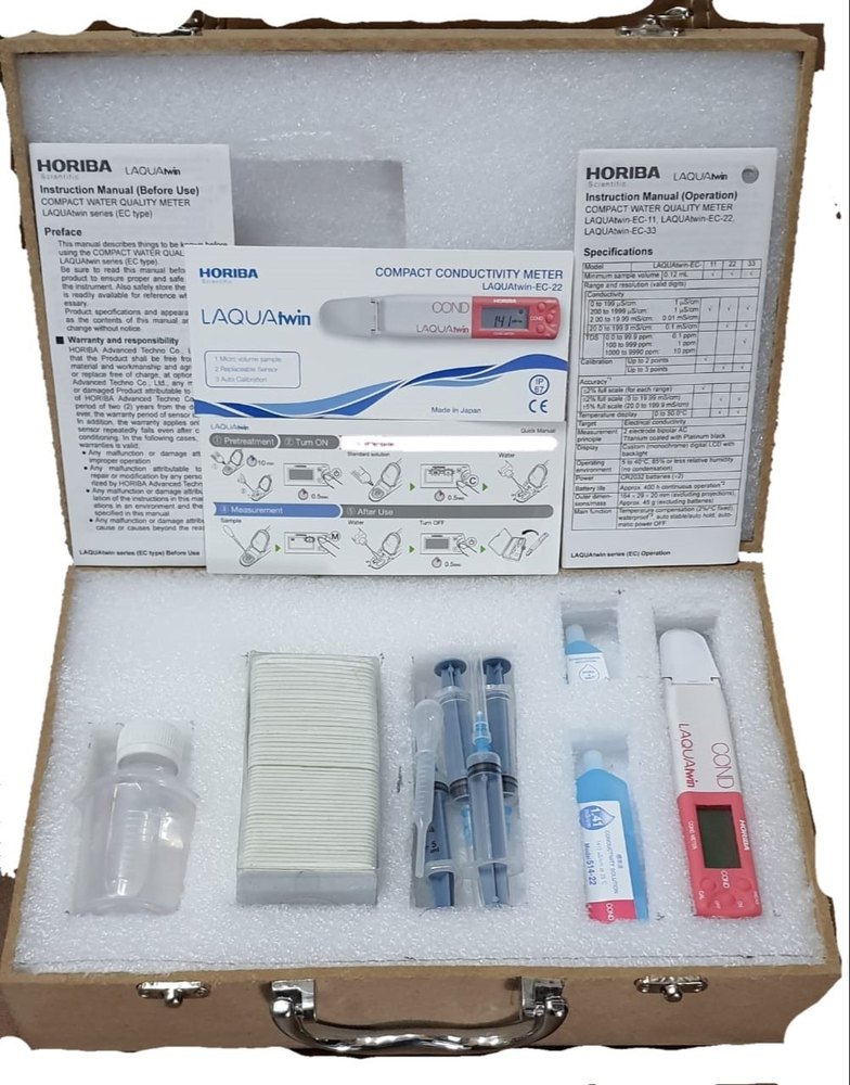 Plastic Salt Contamination Test Kit Horiba Japan