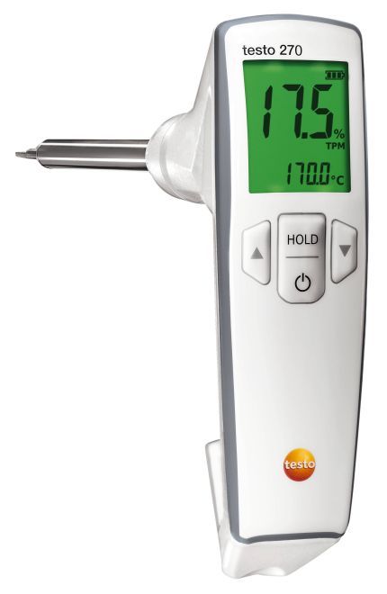 Plastic Testo 270 Digital Cooking Oil Tester, 255g