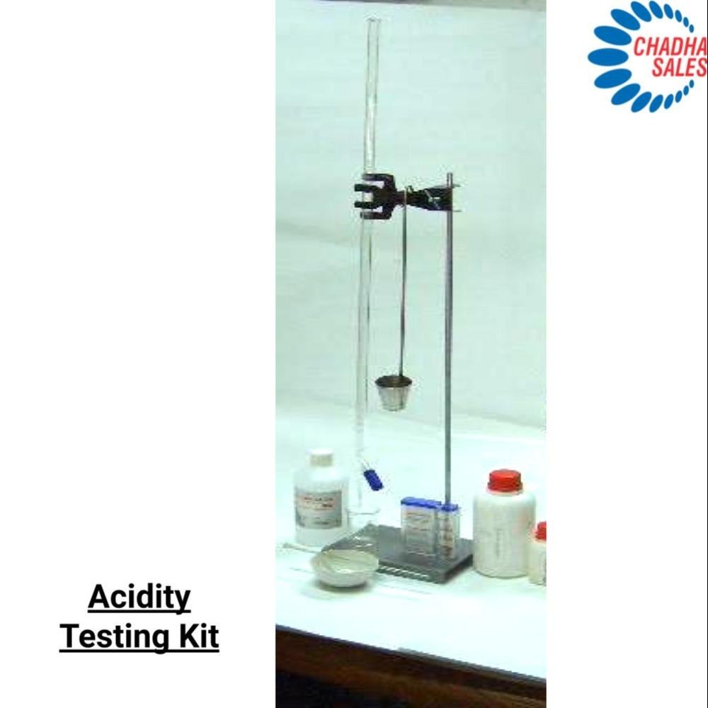 White Liquid / Glass Ware Acidity Testing Kit, Packaging Type: Plastic Box