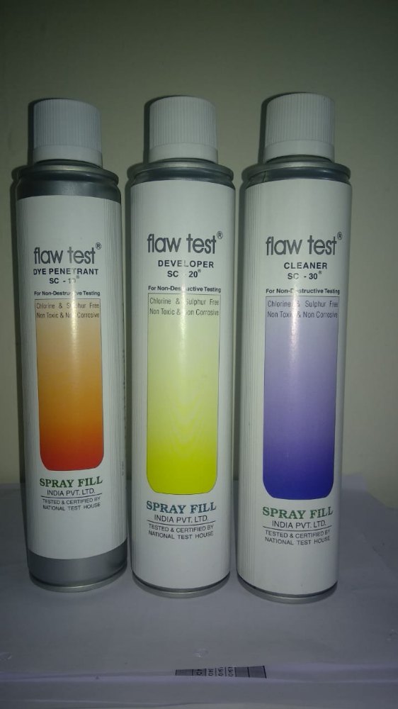 NDT Flaw Testing Kit, Packaging Type: Cans, Model Name/Number: 51208