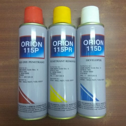 Orion Make Dye Penetrant Kit ( Rdso Approved ), Liquid, 330 Ml